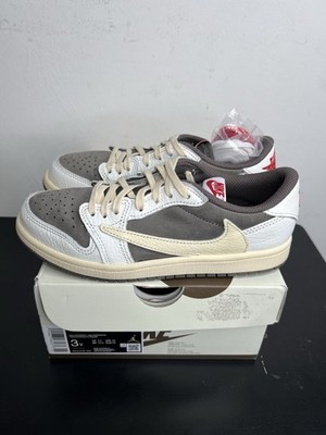 Travis Scott x Jordan 1 Low OG 'Reverse Mocha' Preschool Sz 3Y