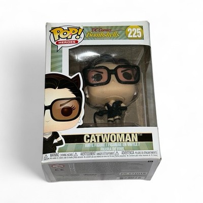 FUNKO POP DC Comics Bombshells Catwoman 225 New in Box Bobble Head Animation