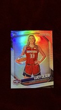 2025 Panini Prizm WNBA Lucy Olsen Silver Prizm Washington Mystics