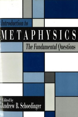 Schoedinger - Introduction to Metaphysics - New paperback or softback - X555z