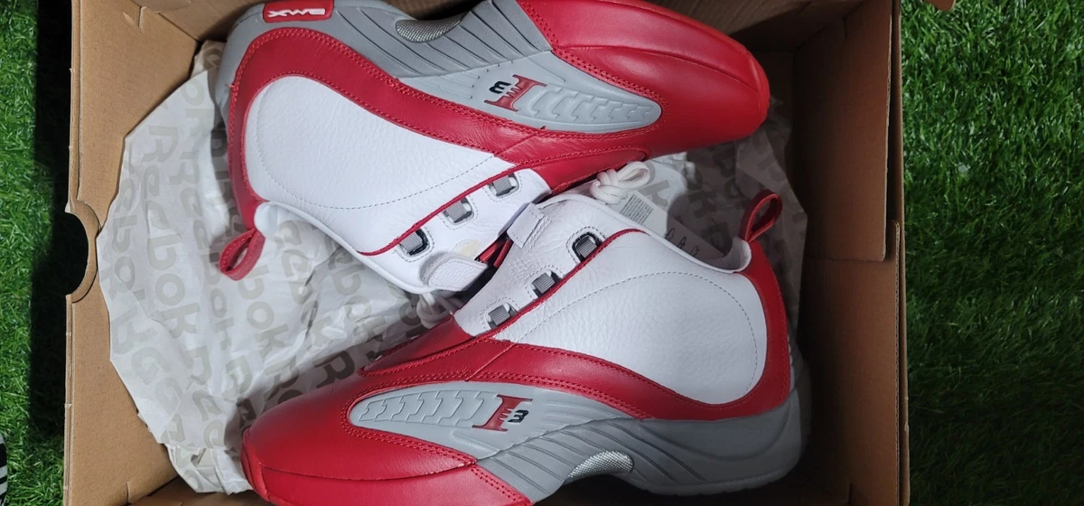 Reebok Answer 4 OG 2021 White Red for Sale | Authenticity