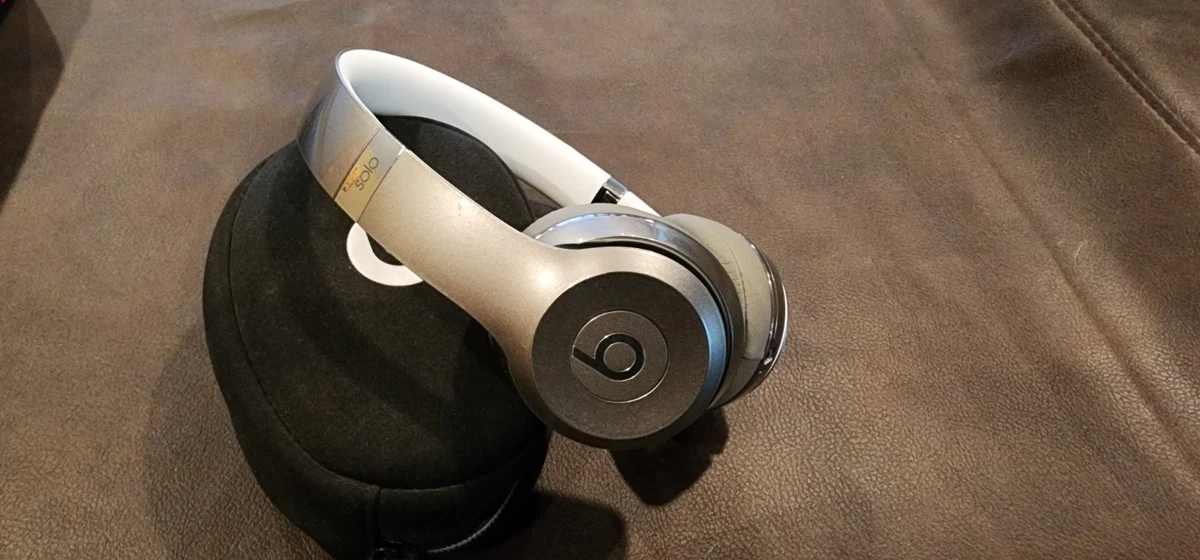 25+ Beats by Dr. Dre Solo3 Silver Headphones for sale | Updated