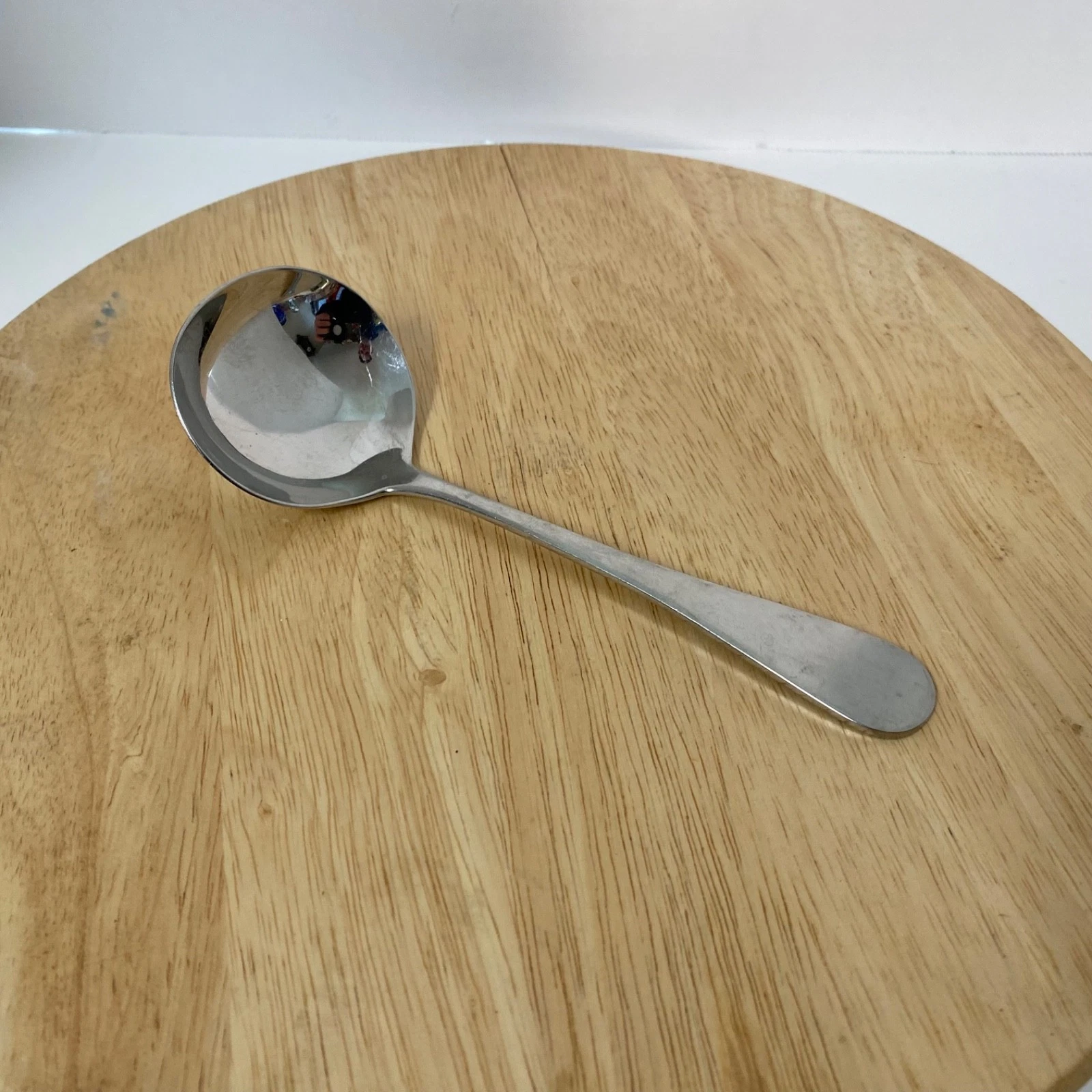 Dansk Torun Stainless Steel Contemporary Small 6.5” Sauce Cream Serving Ladle