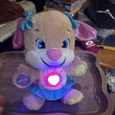 Fisher-Price Laugh Learn Smart Stages Sis Plush Musical Puppy Light-Up