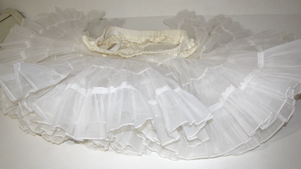 Partners Please Malco Modos Extra-completo 4 Niveles Crinolina Cuadrado Danza Blanco S/M Foto 2 de 4