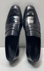 Salvatore Ferragamo Black Leather Penny Loafers Men's Size 10 2E — photo 5