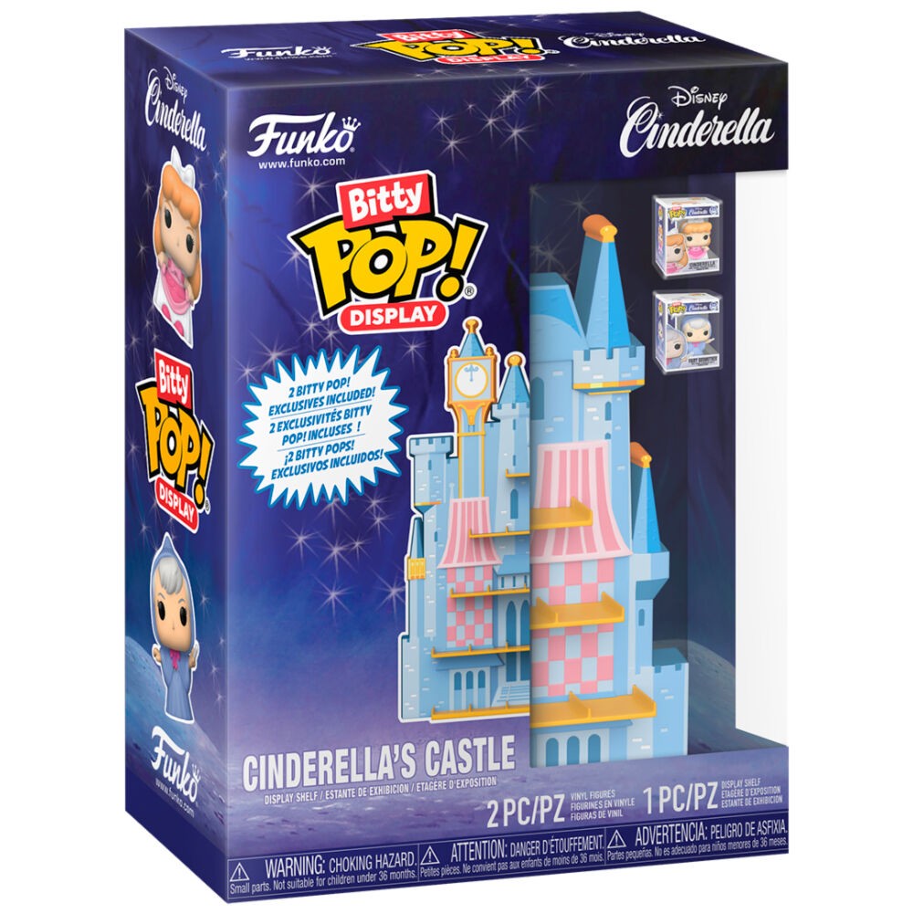 Funko Display Bitty Pop Disney El Castillo De Cenicienta
