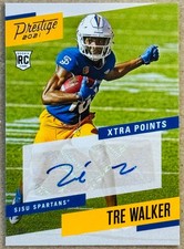 2021 PANINI CHRONICLES PRESTIGE TRE WALKER XTRA POINTS ROOKIE AUTO #PS-TWA NM+ 