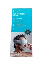 HoMedics Eye Massager with Heat, Gray Brand New