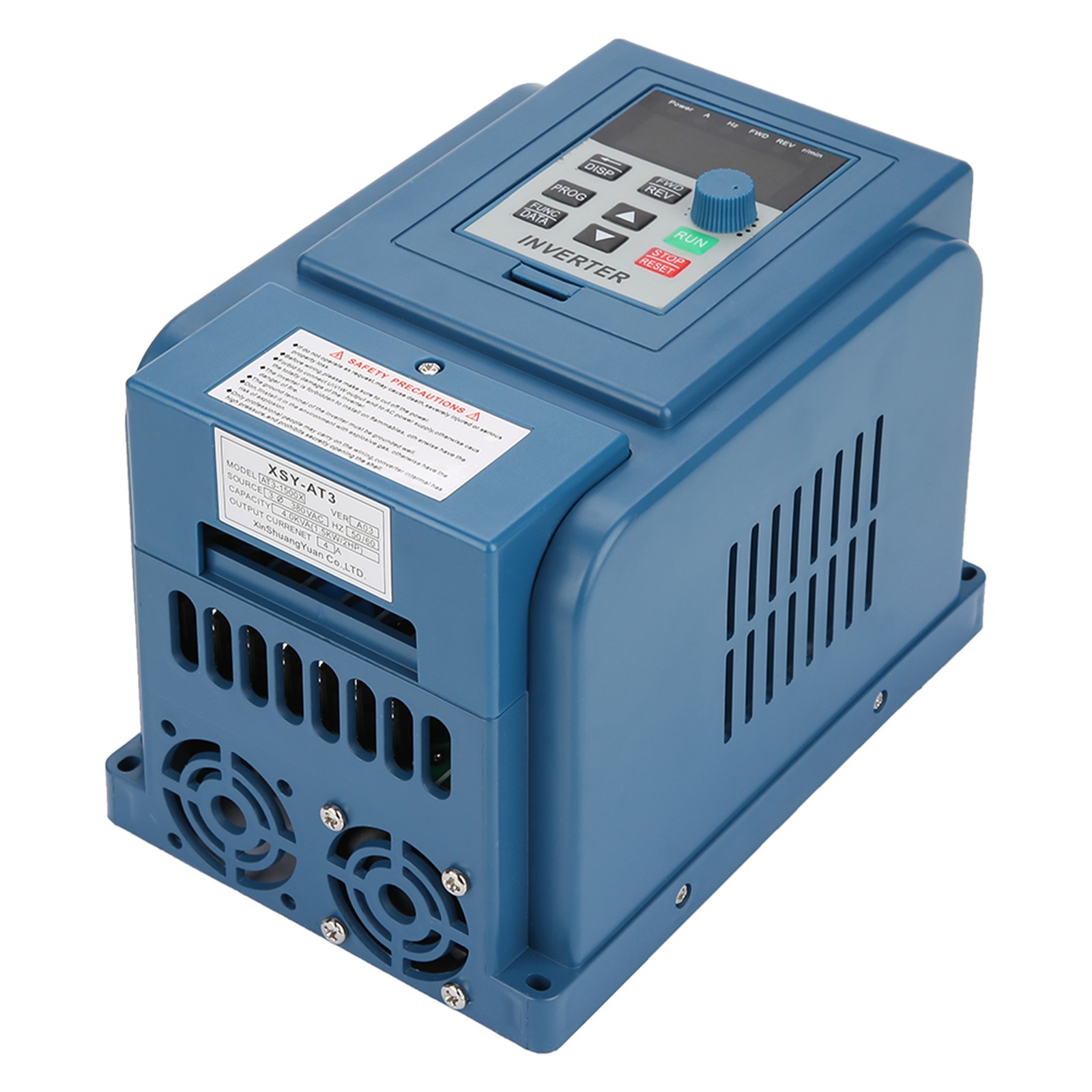 `AC380V 1.5kW 4A Variable Frequency Drive VFD 3 Phase Speed Controller Inverter