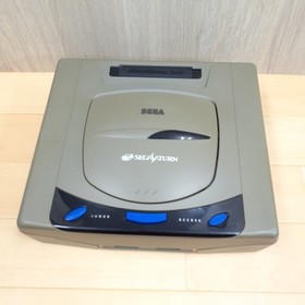 Sega Saturn console bundle with 5 games tested Japan Gray *US DUTY PAID