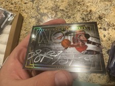 2024 Panini Noir Derrick Rose Spotlight Signatures Double Auto 1/49 Jersey # 1/1