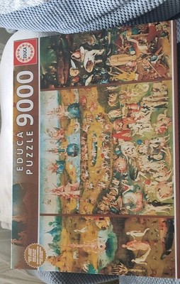 Educa 9000 Piece Jigsaw Puzzle Complete