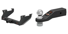 CURT Trailer Hitch Class 5 Towing Kit 2.5in Receiver & Ball Mount - 15803-45371