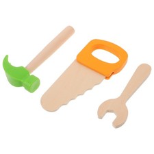 3 Pcs Woodworking Simulation Tools Pretend Play Toys Construction