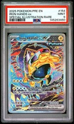Iron Hands ex 154/131 Prismatic Evolutions Special Illustration Rare
