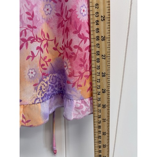 Vintage California Dynasty Baby Doll Fairy Lingerie Size S Floral Sexy Dainty - Picture 5 of 9