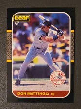 1987 Leaf Canadian - Don Mattingly #150