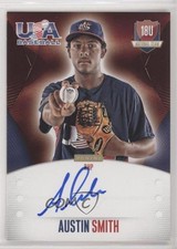 2014 USA Baseball Box Set 18U National Team Signatures Austin Smith Auto 0a2