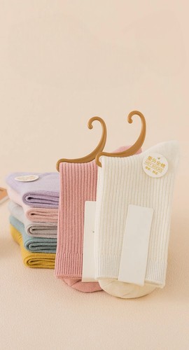 5 Paar Damen Baumwolle Mid-Crew Socken - postpartale Umstands- & Sportsocken - Bild 17 von 19