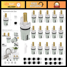 Faucet Stem Replacement Kit for Two Handle Faucets - Includes Cartridge, Seat 
