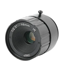 16mm 3MP CS-Mount Fixed CCTV Lens for Security Surveillance Camera HD View