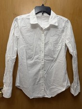 Company Ellen Tracy White Button Up Cotton Sh...