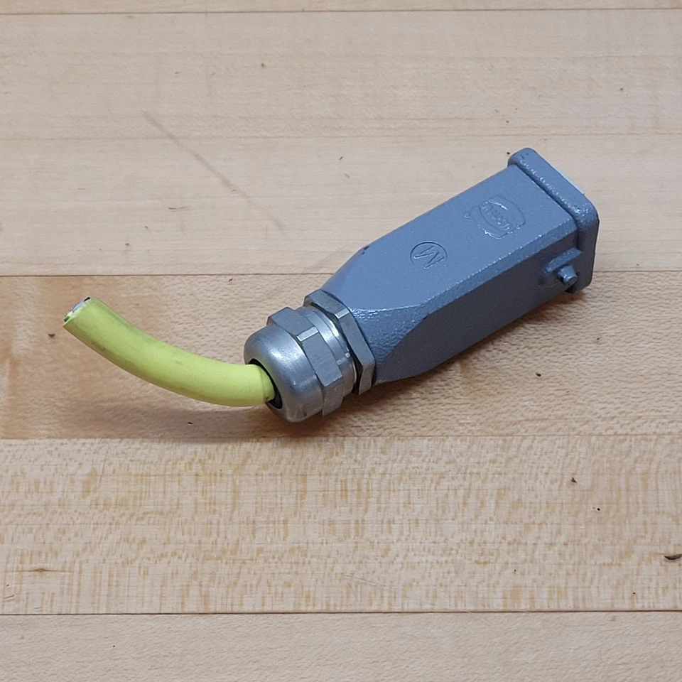 Harting HAN 4A-M Connector with Housing - USED - Image 2 of 4