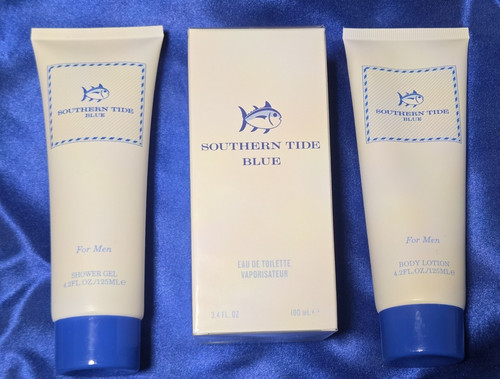 Southern Tide Blue Men’s 3.4 fl oz EDT Spray & Body Lotion Set