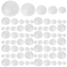 150Pcs Balls Crafts Semi-circle Ball Crafts Semi-circle Ball