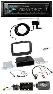 Pioneer MP3 Lenkrad CD USB DAB Autoradio für Alfa Giulietta 940 Facelift 2014-20 - Bild 1 von 4