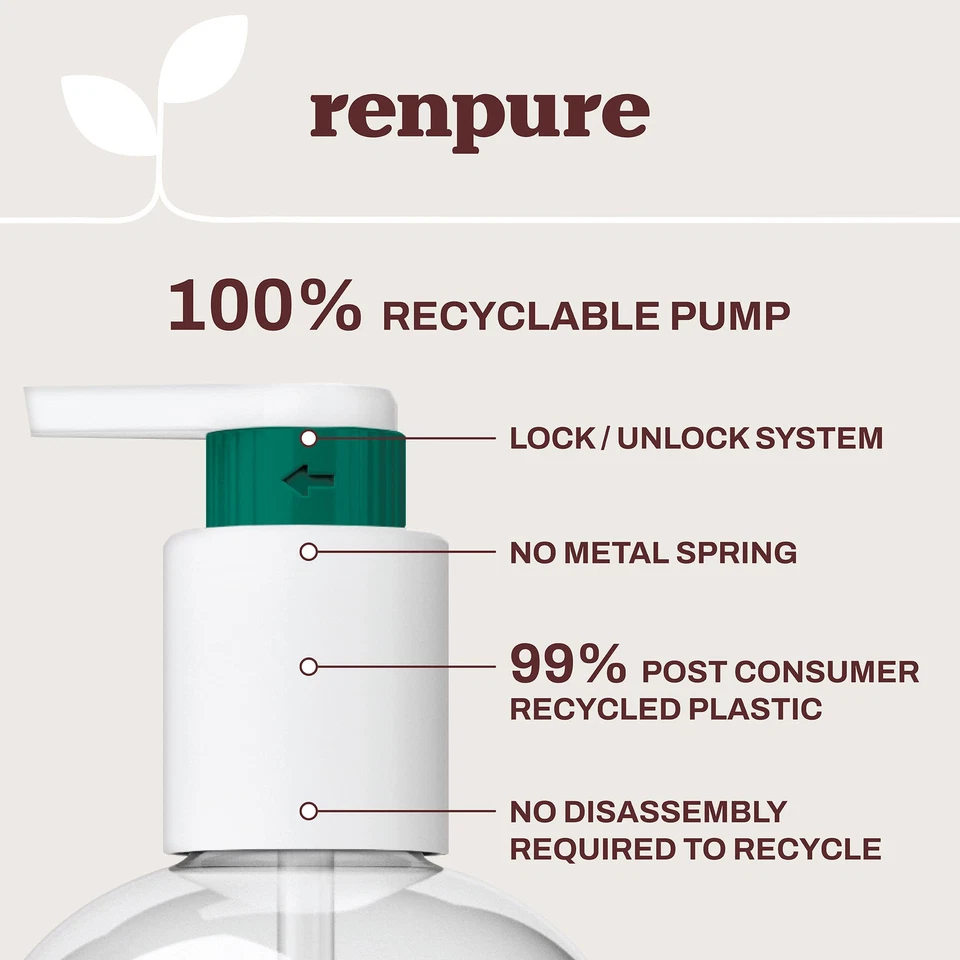 Renpure Biotin and Collagen Thickening Volume Shampoo 24 Fl Oz Plant Based - Image 3 of 4