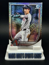 Corbin Carroll 2025 Bowman Chrome #85 Mojo Refractor Image Variation SP