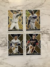2025 Topps Update 4 Card BLACK GOLD LOT | Crews, Kurtz, Griffey, Kim