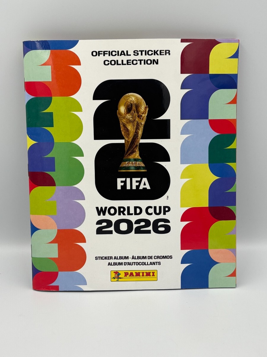 2026 Panini FIFA World Cup Official Sticker Collection Album