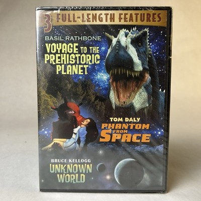 Voyage to the Prehistoric Planet, Phantom from Space, Unknown World (DVD, 2009)