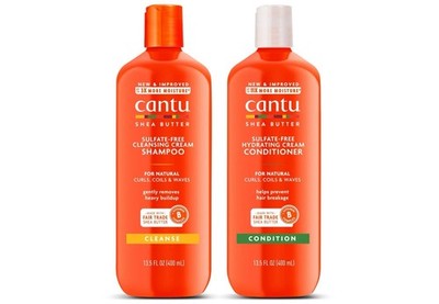 Cantu Shampoo & Conditioner -Shea Butter for Natural Hair, 13.5 fl oz