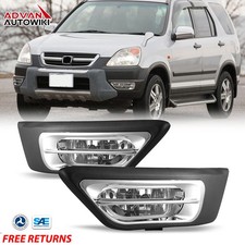 Fog Lights For 2002 2003 2004 Honda CRV CR-V Bumper Driving Lamp+Wiring+Switch