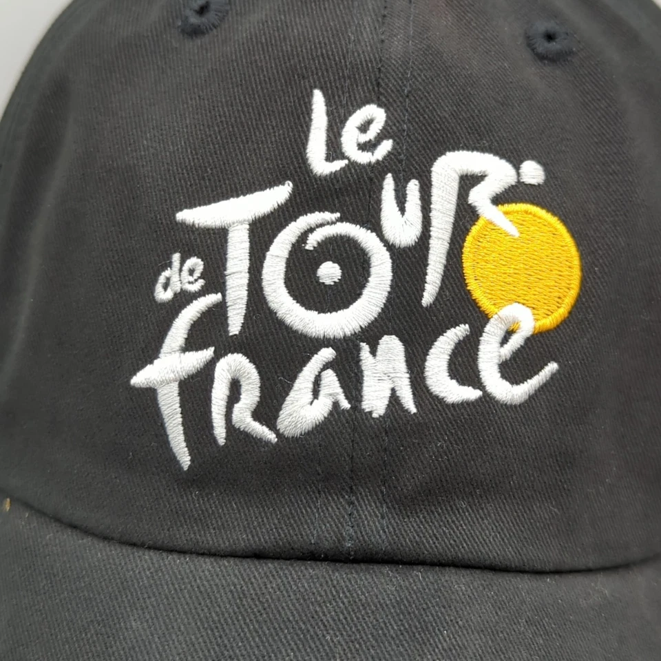 Кепка велосипедная Nike Le Tour De France черная винтажная с ремешком сзади регулируемая OSFA - Изображение 3 из 4