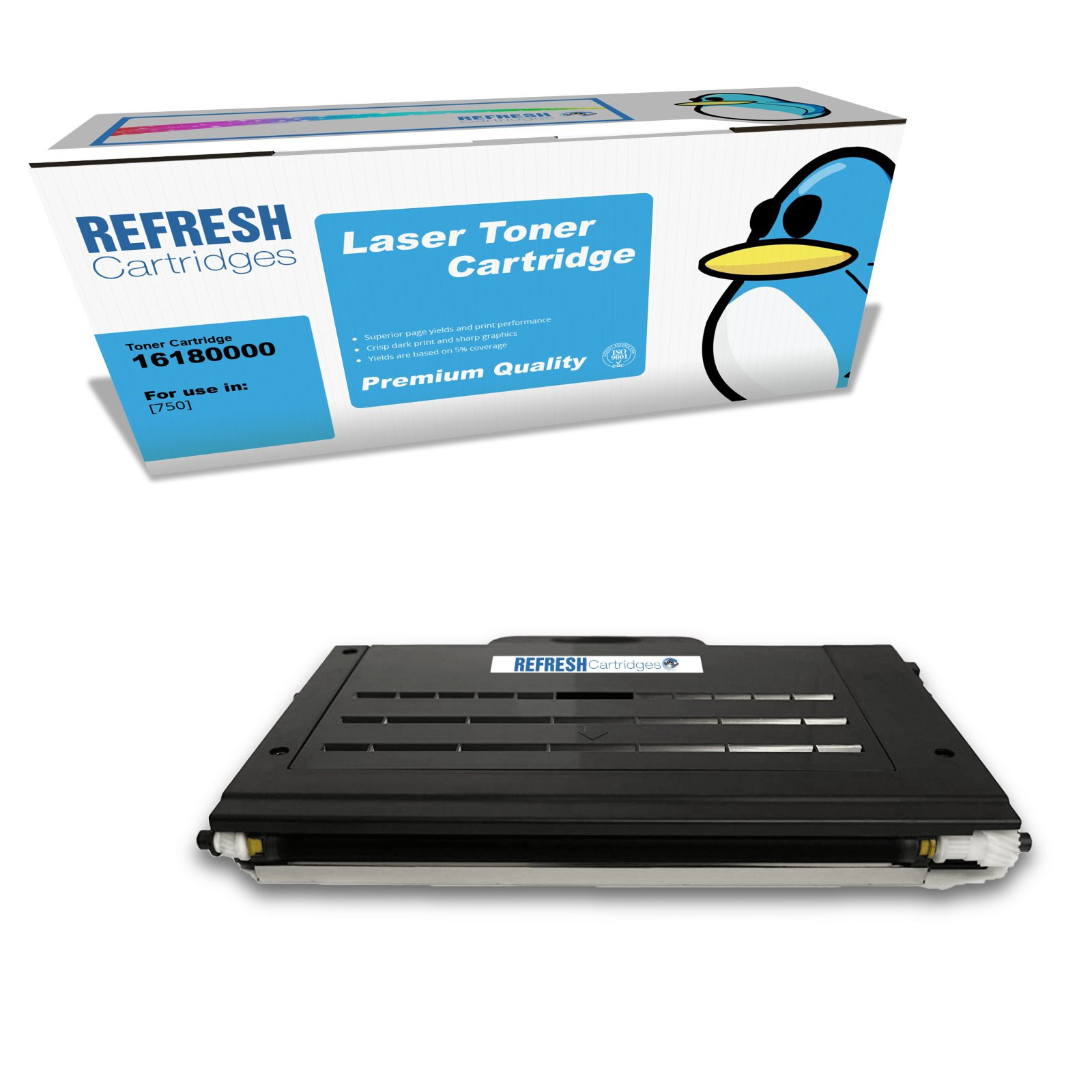 Refresh Cartridges Cyan 16180000 Toner Compatible With Xerox Printers