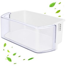 Door Shelf Bin Compatible with SAMSUNG Refrigerator DA97-12935A RF220NCTASR