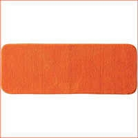 Teppich Badematte Rutschfest SaugfäHig Waschbar 45X120 Cm Orange Badezimmer
