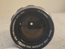 RARE Petri C.C. Auto 55mm f/1.4 Fast Prime Lens - Petri Mount - TESTED - READ