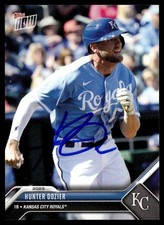 2023 Topps Now Road Opening Day Hunter Dozier Kansas City Royals #OD-97 Signed