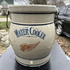 Antique Red Wing 3 gallon Water Cooler Stoneware Crock Minnesota Jug Pottery