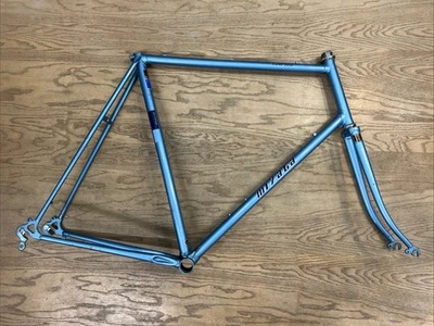 Miyata Three Ten Road Bike Frame 58cm TT Blue CrMo Lugged | eBay