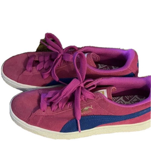 hot pink puma trainers