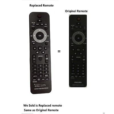 New HOME THEATER Replaced Remote for PHILIPS HTS2200 HSB2351 HSB2351/F7 HTS3264D
