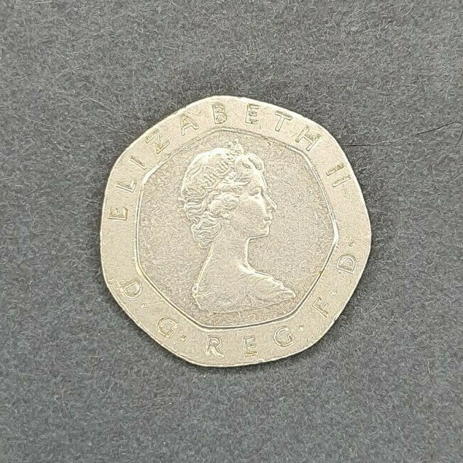 United Kingdom,1983, 20 Pence Queen Elizabeth II, KM 931 | eBay