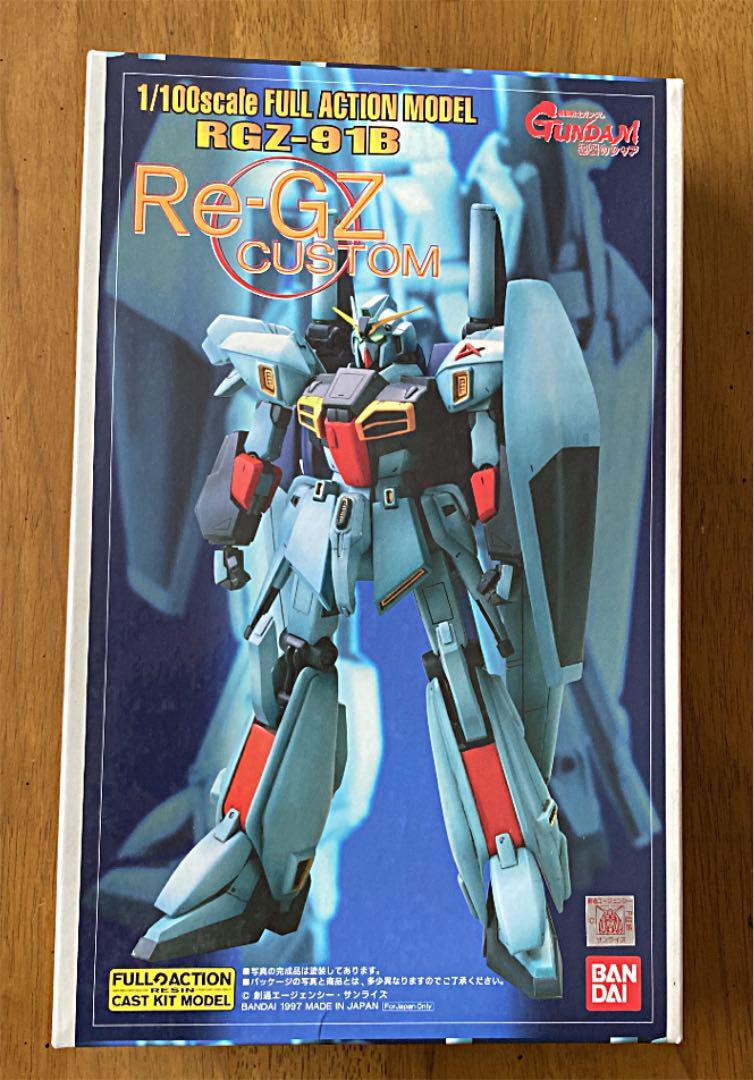 ロボット RGZ-91B Re-GZ CUSTOM 1/100 BANDAI Amazon.com: Bandai 1/100 MG RGZ-91B Re-GZ Custom : Arts